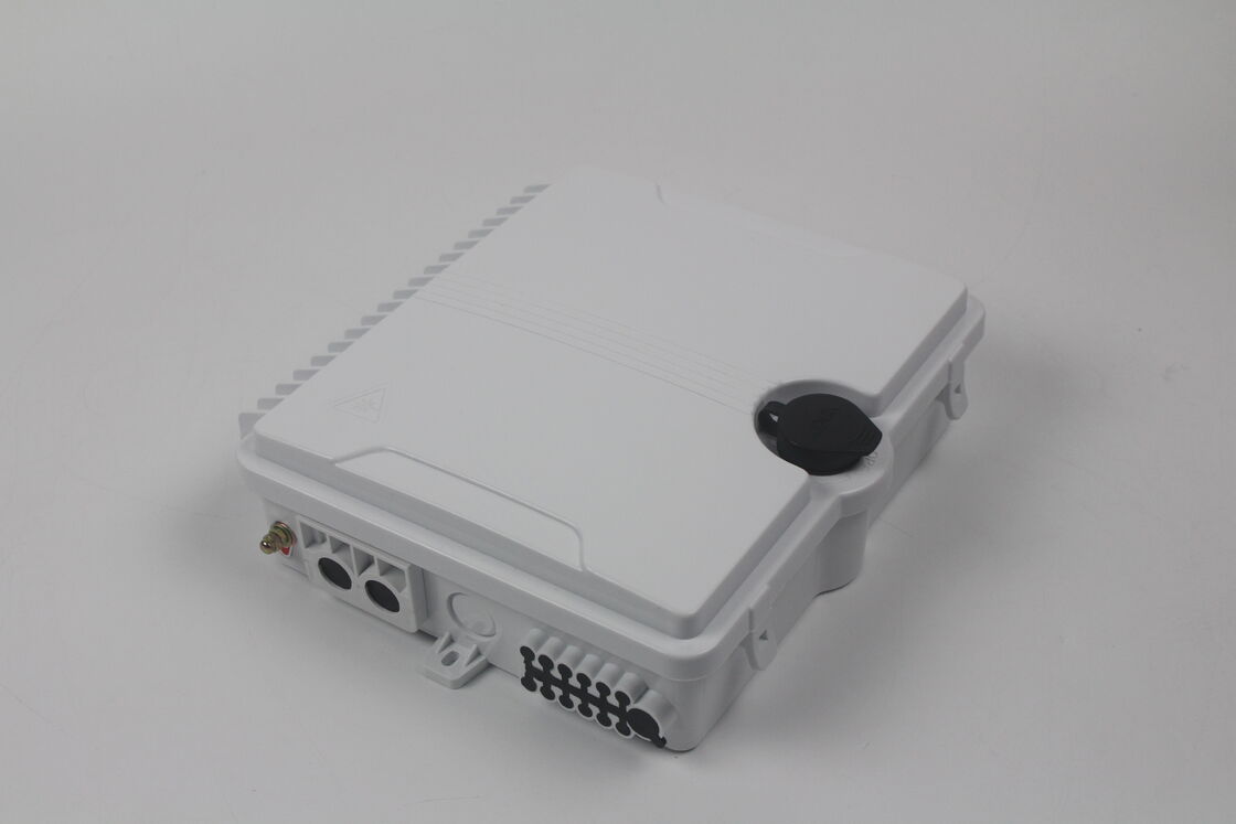 Caixa de terminação de fibra óptica FTTH de fácil manutenção com proteção IP65 e perda de inserção de 0,2 dB