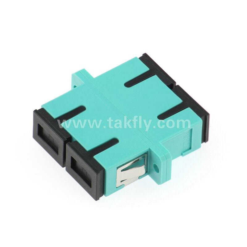 SC Adaptador SM/MM, opção de flange duplo, -40~85°C, 0,2dB IL