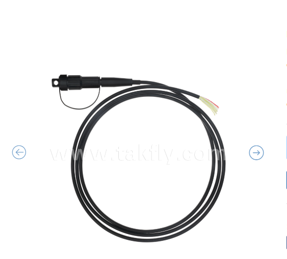 Mini SC IP67 Pigtail à prova d'água GJYFXJH, Outdoor Fiber Pigtail