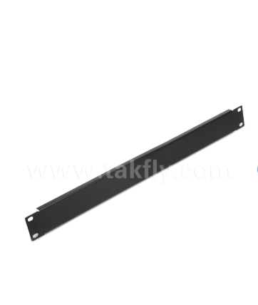 Painel de conexão em branco 1U – painel de preenchimento para montagem em rack de 19"