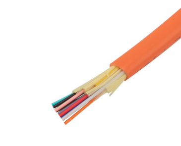 Cabos ópticos de ruptura para interiores de 4 a 48 núcleos, tampão apertado, resistência central de FRP, bainha LSZH/PVC