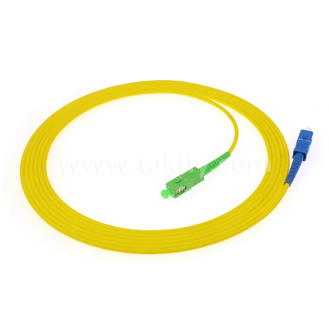 SC-SC Simplex & Duplex Fiber Optic Patch Cord ¢ SM/MM, para interconexão de rede óptica confiável