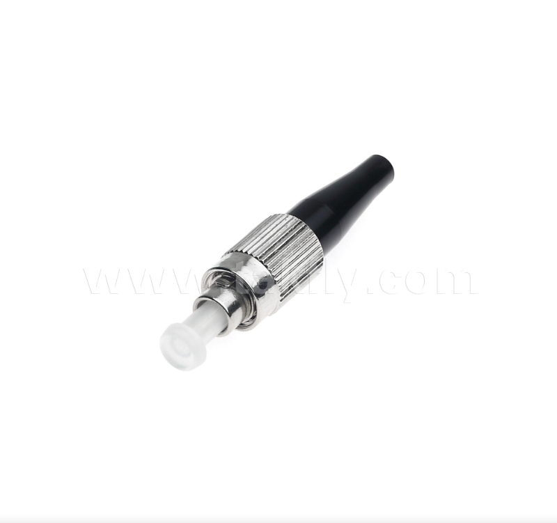 Conector de fibra óptica FC √ Fecho de parafuso roscado, baixa perda de inserção, alta resistência a vibrações