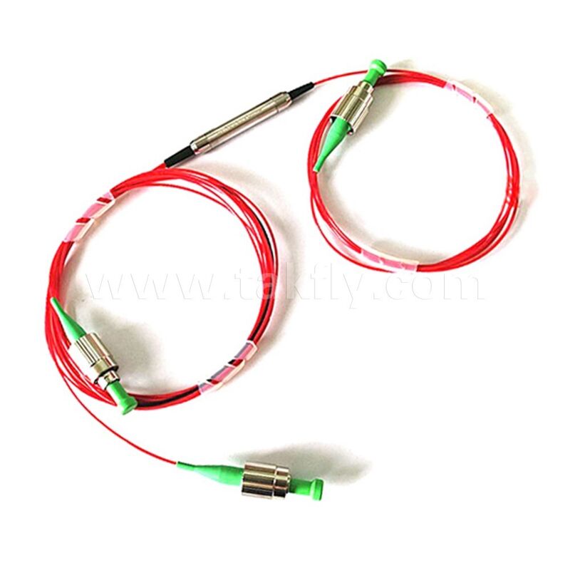 Acoplador de Filtro PM de Fibra Óptica de Manutenção de Polarização para Computação de IA de TIC