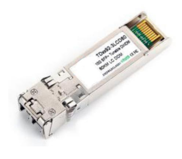 Transceptor DWDM 80KM SFP+ ajustável de 10 Gbps | 80KM Alcance Alta Qualidade e Custo Efetivo |（TKTDxxX-3LCD80）