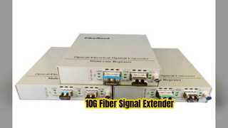 Repetidor 10G OEO estende sinal de fibra