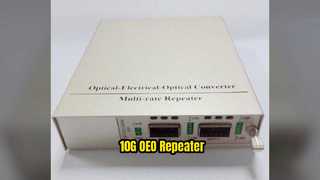 Repetidor de fibra 10G OEO SFP+ para reforço de rede SFP+