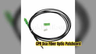 Patchcord de Fibra Óptica CPR Dca SM G657AB3 LSZH