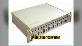 Conversor de fibra Gigabit SM para MM