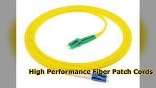 Solução de alto desempenho de patch cord de fibra óptica LC LC