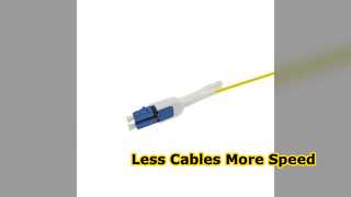 LC Uniboot Patchcord SM G657A2 para aplicação de data center de alta densidade