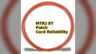 MTRJ ST Patch Cord Cabo de Fibra Óptica de Alto Desempenho