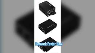 Mini Conversor de Mídia TX para FX Fast Network