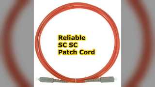 SC SC Patch Cord Duplex Simplex Cabo de Fibra Óptica